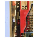 TG Tools KIK 9+2 Piece Drill Bit Set with Hex Shank