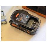 Ridgid 18V Cordless Impact Driver with Battery, Charger, and Makita Tool Bag