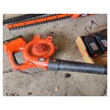 Black & Decker Cordless Yard Tools Set including Hedge Trimmer and Leaf Blower with Batteries and Charger