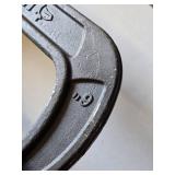 Lot of Hand Tools and Hardware including C-Clamp, Hammer, and Sockets, Wire Strippers, Stud Sensor