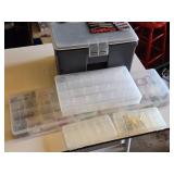 Plano Storage Organizer with Dividers, Screws, Washers, and Fuses