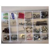 Plano Storage Organizer with Dividers, Screws, Washers, and Fuses
