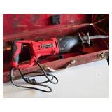 Hyper Tough Reciprocating Saw with Accessories in Metal Case