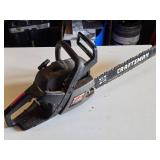 Craftsman Turbo Air Cleaning 18-Inch Chainsaw - Has compression