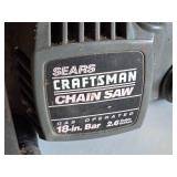 Craftsman Turbo Air Cleaning 18-Inch Chainsaw - Has compression