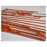 Lot of Survey Marker Stakes