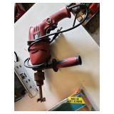 Black & Decker 3.2A Variable Speed Jigsaw and Skil Drill with Rusty Bit