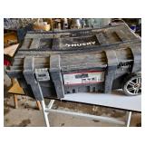 Husky 25 Gallon Mobile Tool Box with All-Terrain Wheels