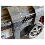 Husky 25 Gallon Mobile Tool Box with All-Terrain Wheels
