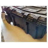 Husky 25 Gallon Mobile Tool Box with All-Terrain Wheels