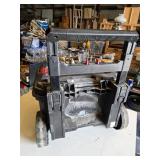 Husky Build-Out Rolling Tool Box with Telescopic Handle