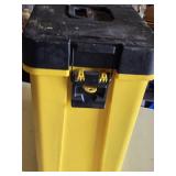 Stanley Contico Portable Work Box and Accessories including Blind Spot Mirror and License Plate, Wheel Chock