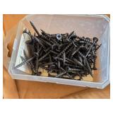 Various Hardware Fasteners and Anchors Lot including Teks Screws, Drywall Anchors, and Assorted Bolts