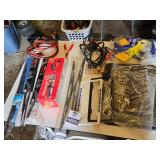 Lot of Automotive Accessories and Tools including Bosch MicroEdge Wiper Blades and Autotex Wiper Blades