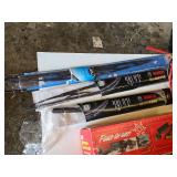 Lot of Automotive Accessories and Tools including Bosch MicroEdge Wiper Blades and Autotex Wiper Blades