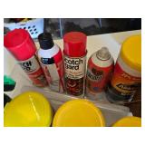 Car Care Products including Turtle Wax, Scotchgard, and Armor All Wipes - Partially Used