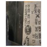 Jaguar Headlight Assembly with Reservoirs and Bracket