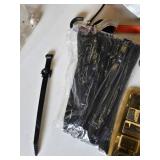 Bungee Cords, Magnetic Key Holder, Exhaust Bracket and Zip Ties