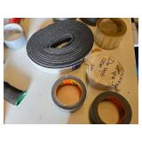 Assorted Tape and Adhesive Tools including Glue Guns, Tape Dispensers, and Plastic Mender