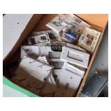 Electrical Supplies including Recessed Outlets, Light Switches, and Wire Connectors