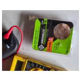 Wire Stripper, Digital Clamp Meter, and Multimeter