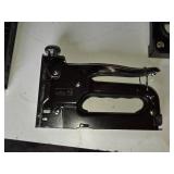 Lot of Heavy-Duty Staple Guns Including PowerShot and Bostitch Models, Assorted Staplers - Hammer Stapler Missing Slide and One of the others is as well