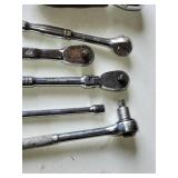 Lot of Ratchet Wrenches and Extensions