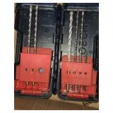 Hyper Tough 50-Piece Drill & Driver Bit Set, Bosch Rotary & Hammer Drill Bit, and Assorted Drill Bits - Some sets are missing bits