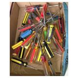 Lot of Mixed Screwdrivers and Tools Including Various Brands and Sizes - Almost all Phillips
