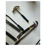 Husky Mallet, Claw Hammers, and Pry Bars
