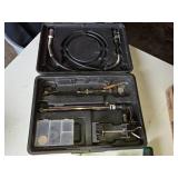 Lot of Hand Tools and Accessories including Black & Decker Drill Bit Set, Screwdrivers, and Serrated Bit Set