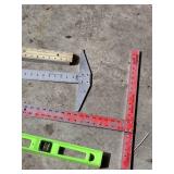 Empire 390 Bubble Stick, Swanson T-Square, and Level Tools Set