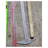 Empire 390 Bubble Stick, Swanson T-Square, and Level Tools Set