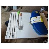 Croquet Set with Roasting Forks