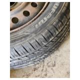 Tauranza Tire 185/60R15 with Steel Wheel Rim