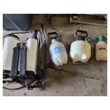 Backpack (broken wand) and Handheld Sprayers including 2 Gallon, 1 Gallon, and 3 Gallon Models