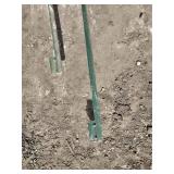 Green Esteem 96" Heavy Duty Single Shepherd Hook / Bird House Pole
