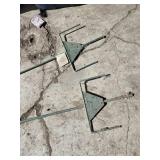 Green Esteem 96" Heavy Duty Single Shepherd Hook / Bird House Poles