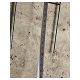 Metal Garden Trellis Set including Decorative Panels and Plant Supports