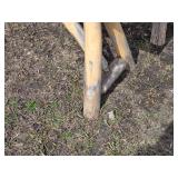 Rustic Wooden Benches