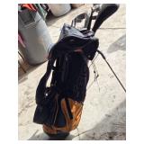 Ogio Golf Bag with Dunlop, Adams, and Wilson Clubs