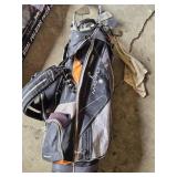 Maxfli Golf Bag with Tour Model Series 5 Golf Clubs and Mizuno Irons - Uncounted