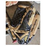 Easton Baseball Bats, Gloves, Nike and Adidas Cleats, and Helmets Lot