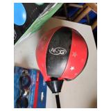 Crane 75cm Exercise Ball, TKO 6lb Medicine Ball, and NSG Punching Ball with Jump Rope and More