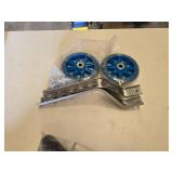 Bicycle Parts and Accessories Including Handlebars, Wheels, and Grips