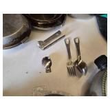 Camping and Cookware Set including Portable Stove, Stainless Steel Cookware, Utensils and Accessories