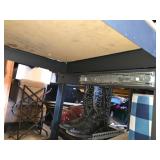 Steel Workbench with Pegboard and Drawer Components (Drawers will need assembly)