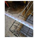 Dog crate with tray 41" long, 27" wide, 29" tall