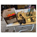 Roller Skates, Ice Skates, Sports Balls, and Hockey Gloves