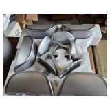 Sony DVD Dream System DAV-FC7 with RCA DVD Home Theatre System RTD217, speakers, remote, and cables -  - Power On Nothing Else Tested